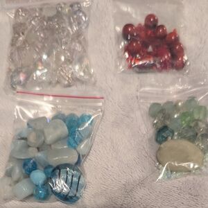 Assorted Gemstone Beads Collection